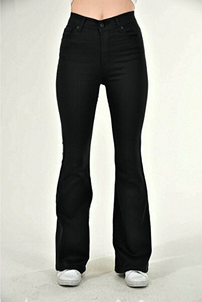 Ramrod Extra Black Spanish Color No Fade Spanish Jeans High Waist