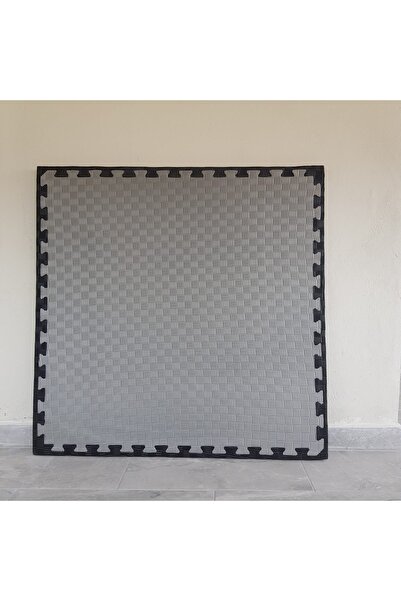 ELGA Tatami 100 X 100 X 26 Mm Siyah - Gri Çift Renkli Yer Minderi