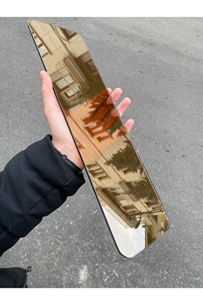 AYDIN TUNİNG زجاج مؤشر شبح Tofaş - ذهبي - زجاج عاكس سميك