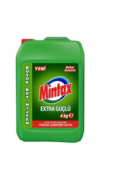 Mintax Yoğun Çamaşır Suyu 4 Lt