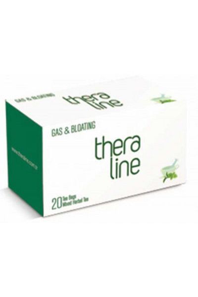 Theraline 20 عبوة من شاي الأعشاب الطبية المختلطة - أكياس مفلترة بالغاز والعائم