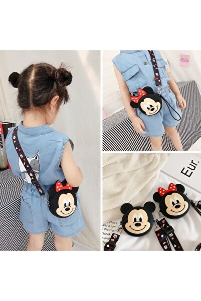 CLARİS Minnie Mouse Model Mini Çocuk Çantası, Cüzdan