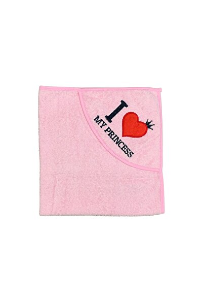 I LOVE PRİNCE&PRİNCESS BEBEK KUNDAK HAVLU