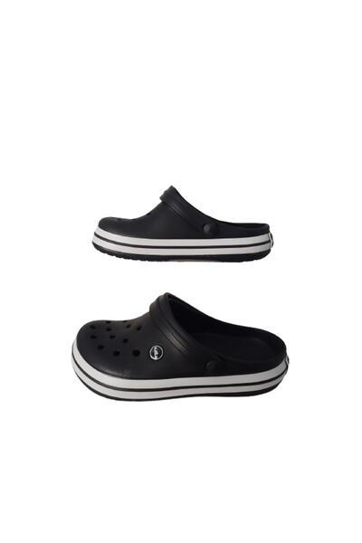 AkınalBellaa Akınal Bella Unisex Чорні медичні капці для басейну та пляжу