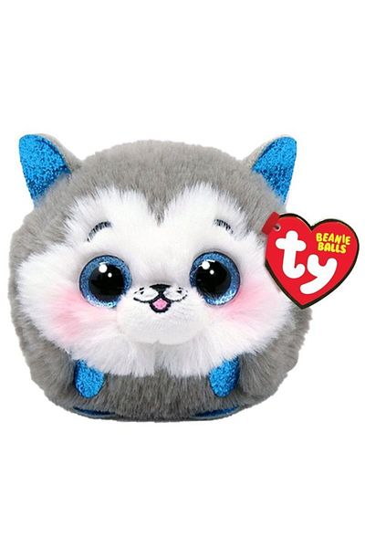 TY Beanie Boos كرة سلاش هاسكي رمادية