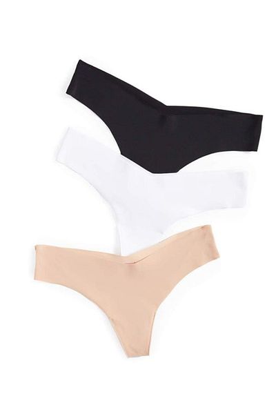 FOREVER MORE Laser Cut 3-Piece String Thong Set