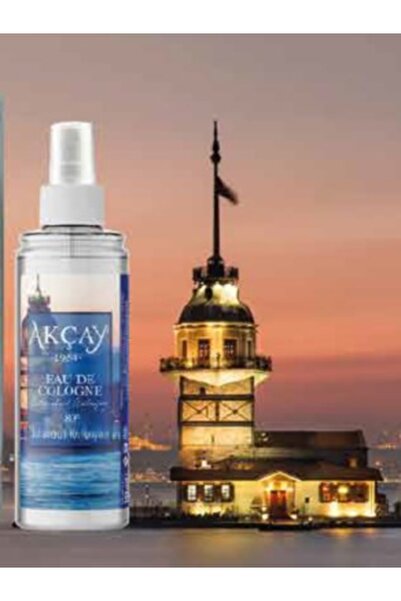 Akçay Kolonya Pet Şişe Sprey 150 Ml Istanbul Kolonyası