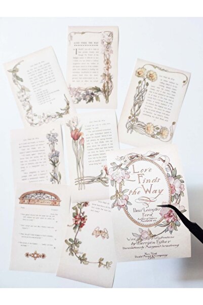 Scrapbook Love Kitap Sayfaları Scrapbook Kağıdı/ Bullet Journal/ Scrapbooking...