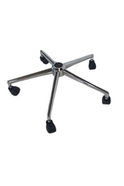 YILDIZSİT Büro Koltuğu Makam Koltuğu Krom Yıldız Ayak Tekerlekli