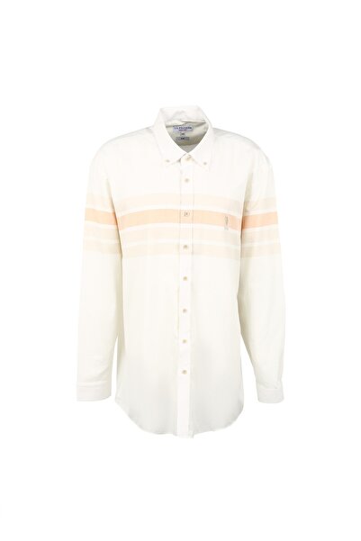 U.S. Polo Assn. U.S. Polo Assn. Cămașă portocalie pentru bărbați cu guler cu ...