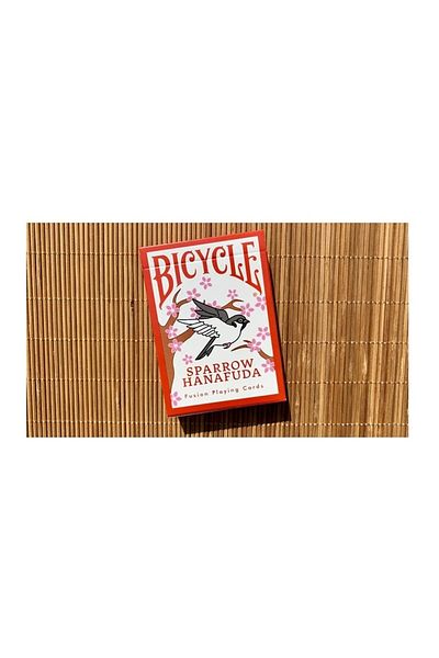 OyuncaklarÜlkesi Bicycle Sparrow Hanafuda Premium Playing Card Collectable Playing Cards Deck