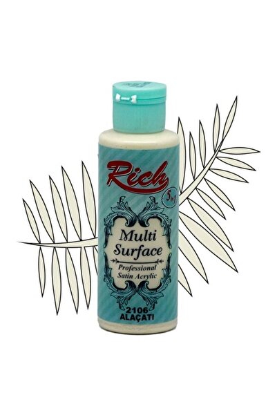 Rich Multi Surface Her Yüzey Için Akrilik Boya 120 Cc. 2106 Alaçatı