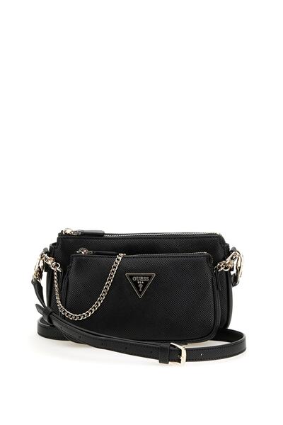 Guess Geantă neagră pentru femei - 24x5x14 HWZG7879710