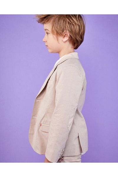 Pan Con Chocolate Boy's Jacket Beige
