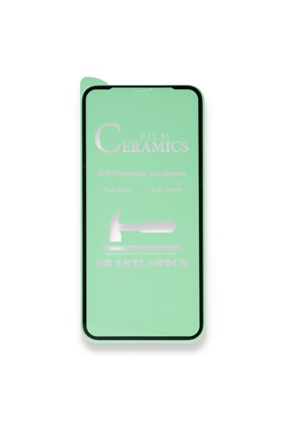 realme Oppo Reno 4 Lite Uyumlu Anti Shock Darbe emici Seramik Ekran Koruyucu