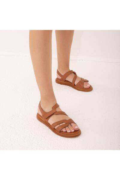 Tamer Tanca Women's Genuine Leather Flat Sandals 878 40 Byn Sndtl Y22