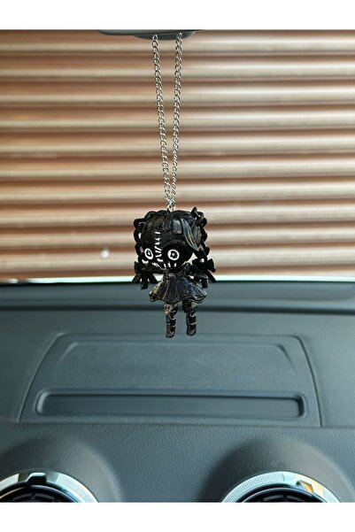 3dbaydesign Chucky baby girl ( kız bebek) dikiz ayna süsü (SİYAH)