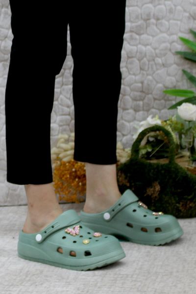 Mehmet Mete Beach Sea Pool Slippers Light Comfortable Flexible Women's Slippers