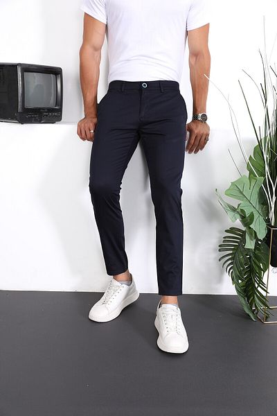ENZİM JEANS Men's Slim Fit Chino Trousers Lennberg
