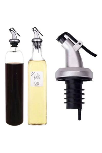 YDGR غطاء وعاء الزيت لجهاز الزجاجة مع غطاء (3 قطع)