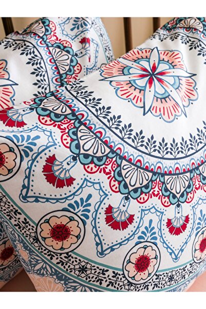 LC Waikiki Mintás pamut dupla paplanhuzat készlet