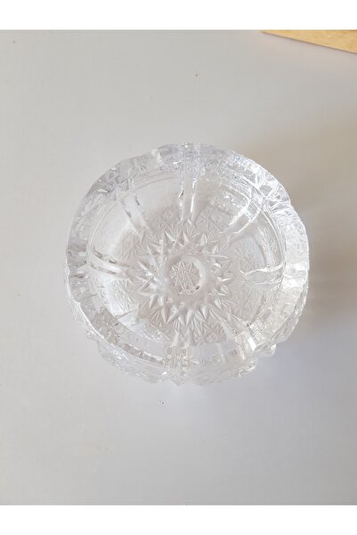 Paşabahçe Kristal Cam Yuvarlak Küllük 10 cm
