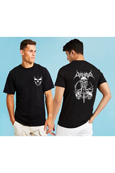 hello tekstil Μπλουζάκι με στάμπα Skeleton