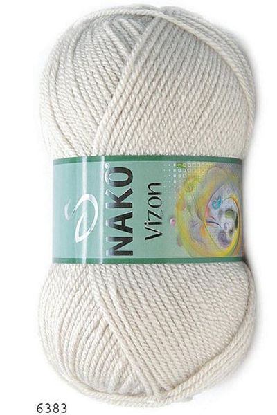 NAKO Mink Mushroom Beige 5 Pieces Colar: 6383