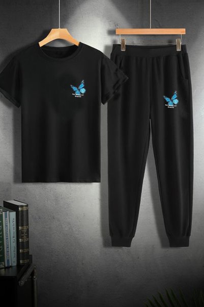 jackell Σετ 2 τεμαχίων Unisex με στάμπα στο επάνω και στο κάτω μέρος