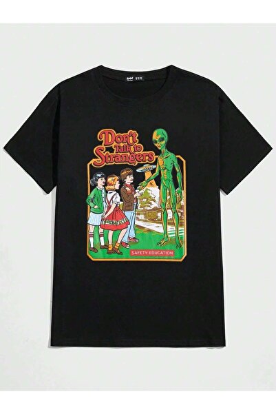 Jose Clothing ΚΟΝΤΟΜΑΝΙΚΙ ΜΠΛΟΥΖΑ UNISEX ΜΑΥΡΟ ΕΚΠΤΩΜΕΝΟ OVERSIZE