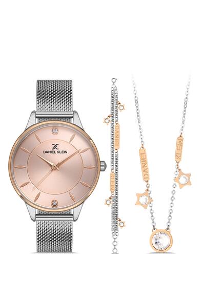 Daniel Klein DKE.1.10085.2 Gift Set Kadın Kol Saati