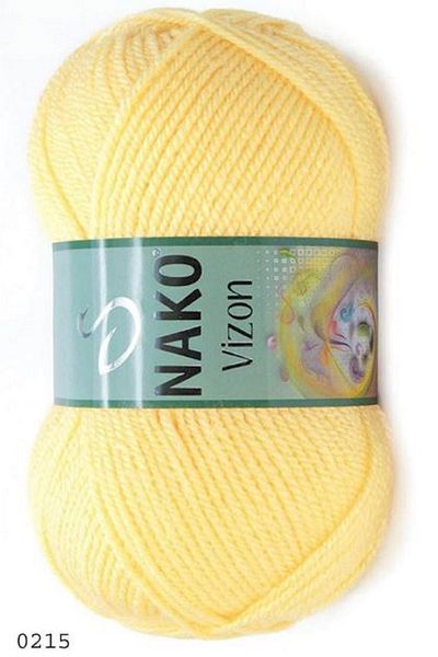 NAKO MINK YELLOW 5 PIECES COLOR: 215