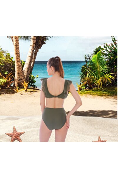 Shopiolog Σετ μπικίνι με φιόγκο με λεπτές τιράντες