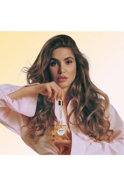 gisou Honey Infused Hair Oil - Moisturizing, Silky Shine-Enhancing, Strengthening Hair Care Oil 50ml