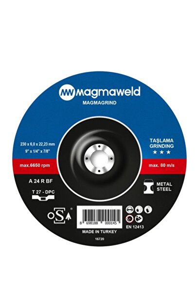 Magmaweld Magmagrind Taşlama Taşı 230 X 6.0 X 22 mm