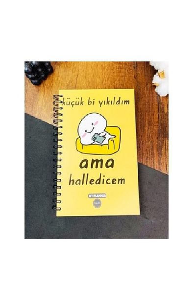 Bam Stationery and Toy World I'm Little Bi Destroyed But I'm Halledicim Designed Talking Agenda 192yp