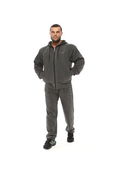 Big Sam Hooded Wide Cut Tracksuit Top Winter Sports Jacket 3626