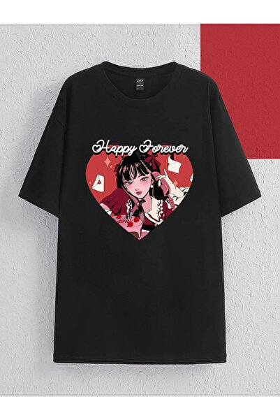 Jose Clothing ΚΟΝΤΟΜΑΝΙΚΙ ΜΠΛΟΥΖΑ UNISEX ΜΑΥΡΟ ΕΚΠΤΩΜΕΝΟ OVERSIZE