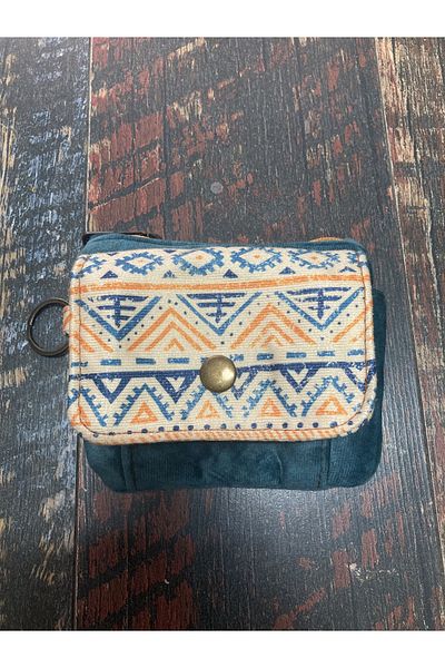 Street Bag Ethnic Authentic Bohemian Multi-Pocket Wallet Daily Travel Use