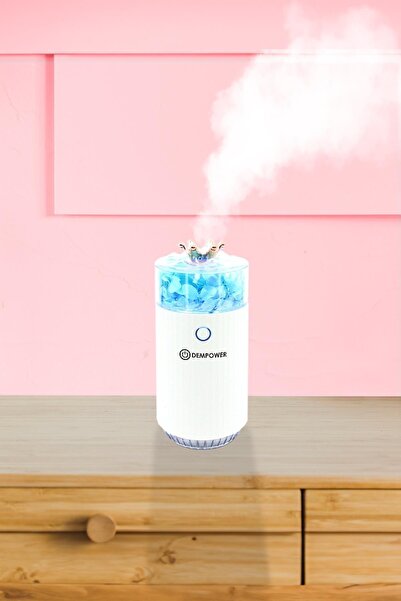 DEMPOWER Çicekli ve Taçlı Buhar Makinesi