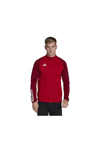 adidas Tiro23 C Tr Jkt Men's Football Long Sleeve Training Top HE5650 Red