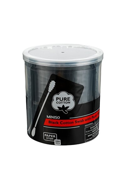 Miniso Siyah Renkli Kulak Çubuğu (200 Adet)