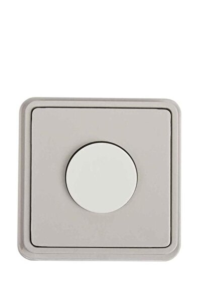 Elektrikcisin Tekli Kare Plastik Zil Butonu - Ekonomik