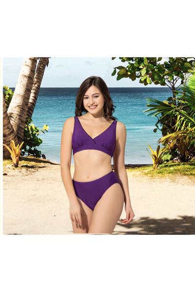 Shopiolog Σετ μπικίνι με φιόγκο με λεπτές τιράντες