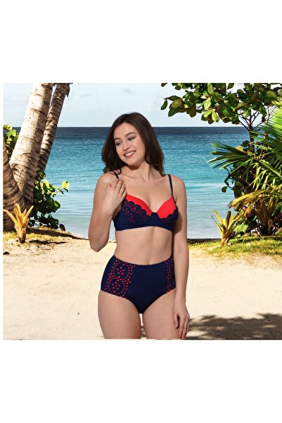 Shopiolog Σετ μπικίνι με φιόγκο με λεπτές τιράντες