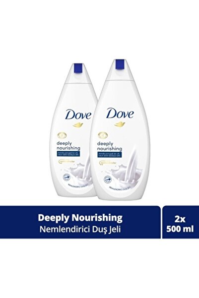 Dove Deeply Nourishing Nemlendirici Duş Jeli 500 Ml X2