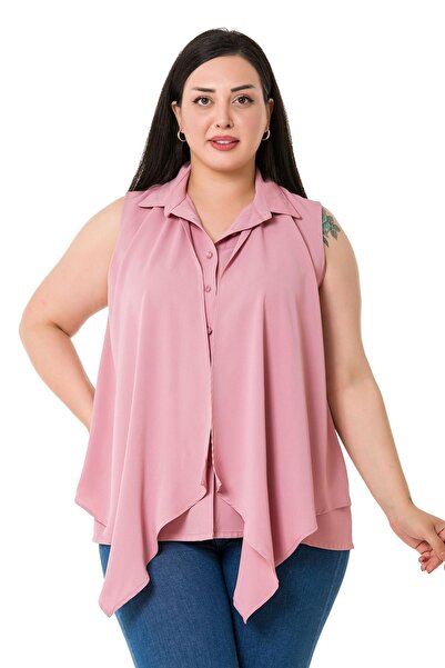 DISENTIS MODEST Πουκάμισο διπλής στρώσης διπλής στρώσης με λεπτομέρεια αποξηρ...