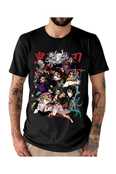 GALASHOP DEMON SLAYER KARAKTERLERİ UNİSEX TİŞÖRT