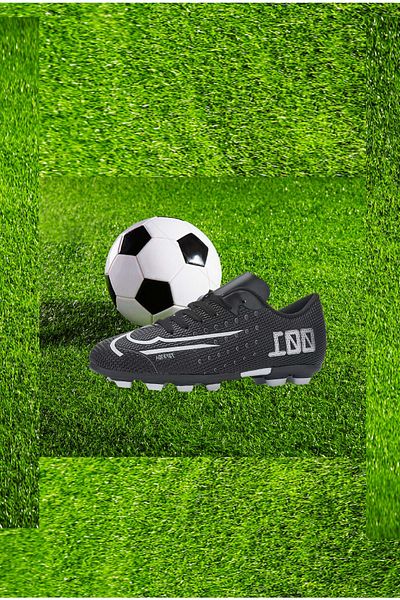 Nstil Ανδρικά αθλητικά παπούτσια ποδοσφαίρου Astroturf με καρφιά με κλωστή 2022