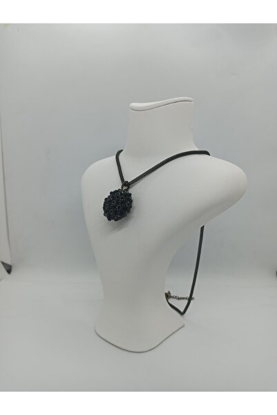 Sam قلادة Cevşen كبيرة - مع سلسلة سجق / خرز كريستالي محبوك يدويًا /